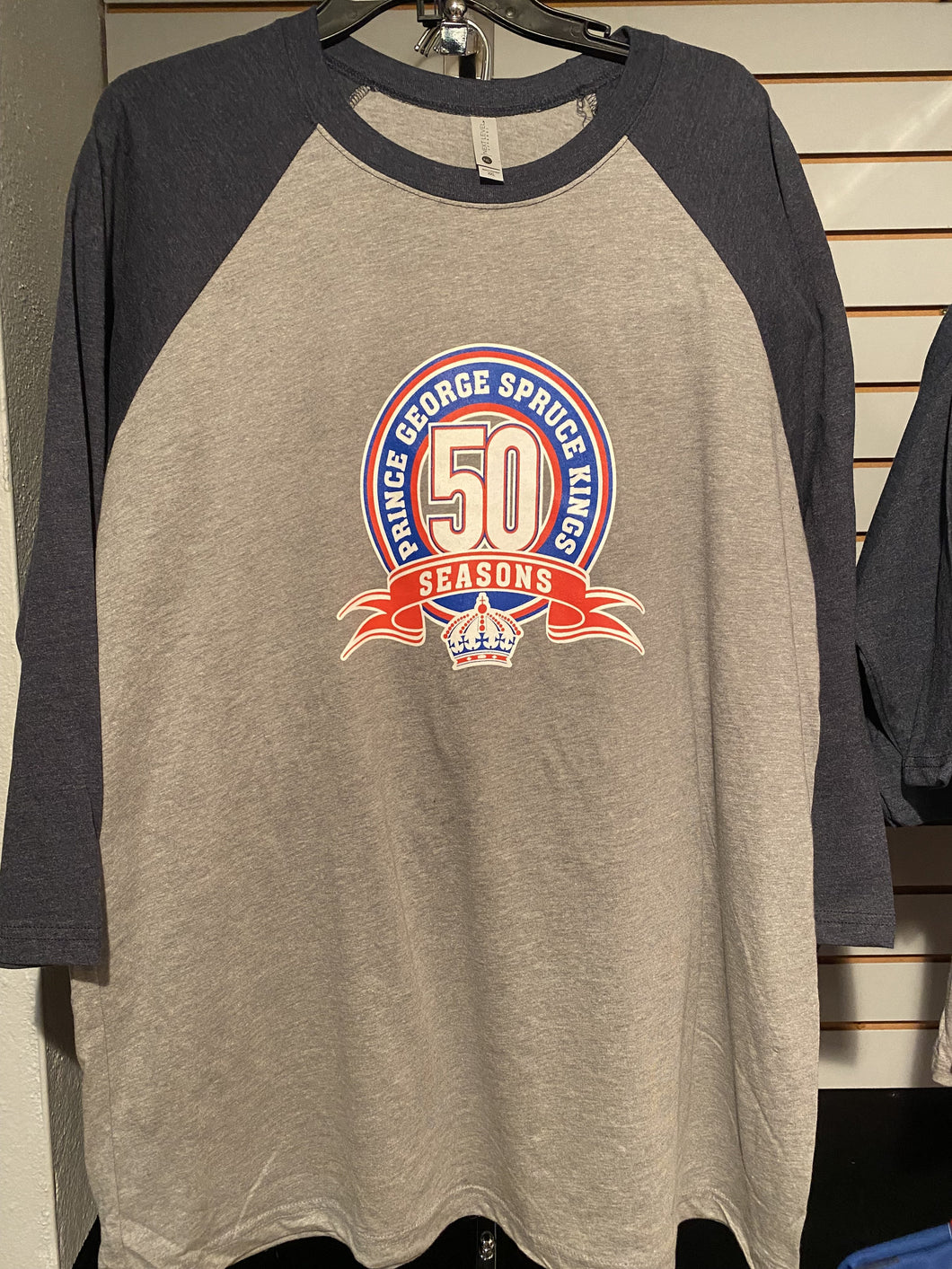50th Anniversary 3/4 T-shirt