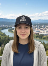 Load image into Gallery viewer, Black Snapback Hat
